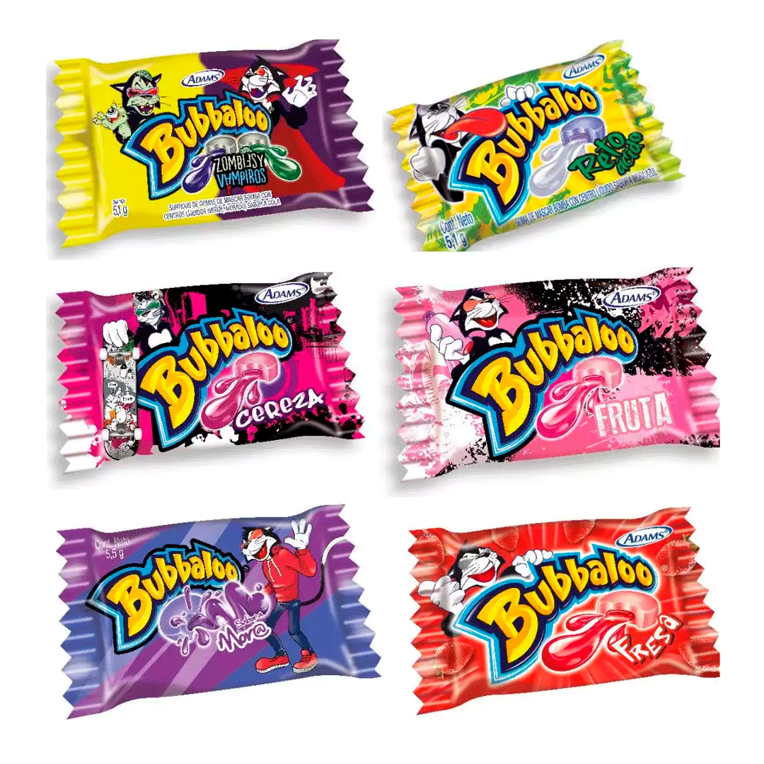 Bubbaloo Relleno Und 5.1g