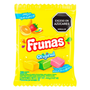 Caramelos Frunas Masticables, Sabores Surtidos (416 Gr)