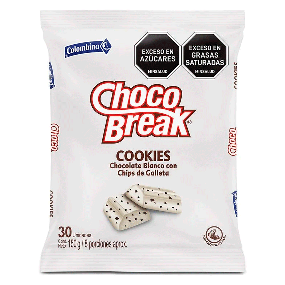Chocolate Chocobreak Cookies (150 Gr)