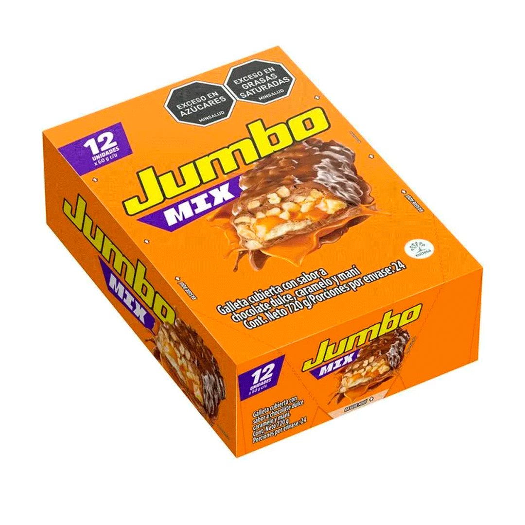 Chocolate Jumbo Mix X12(720g)