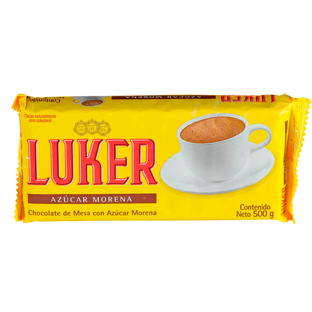 Chocolate Luker Azucar Morena