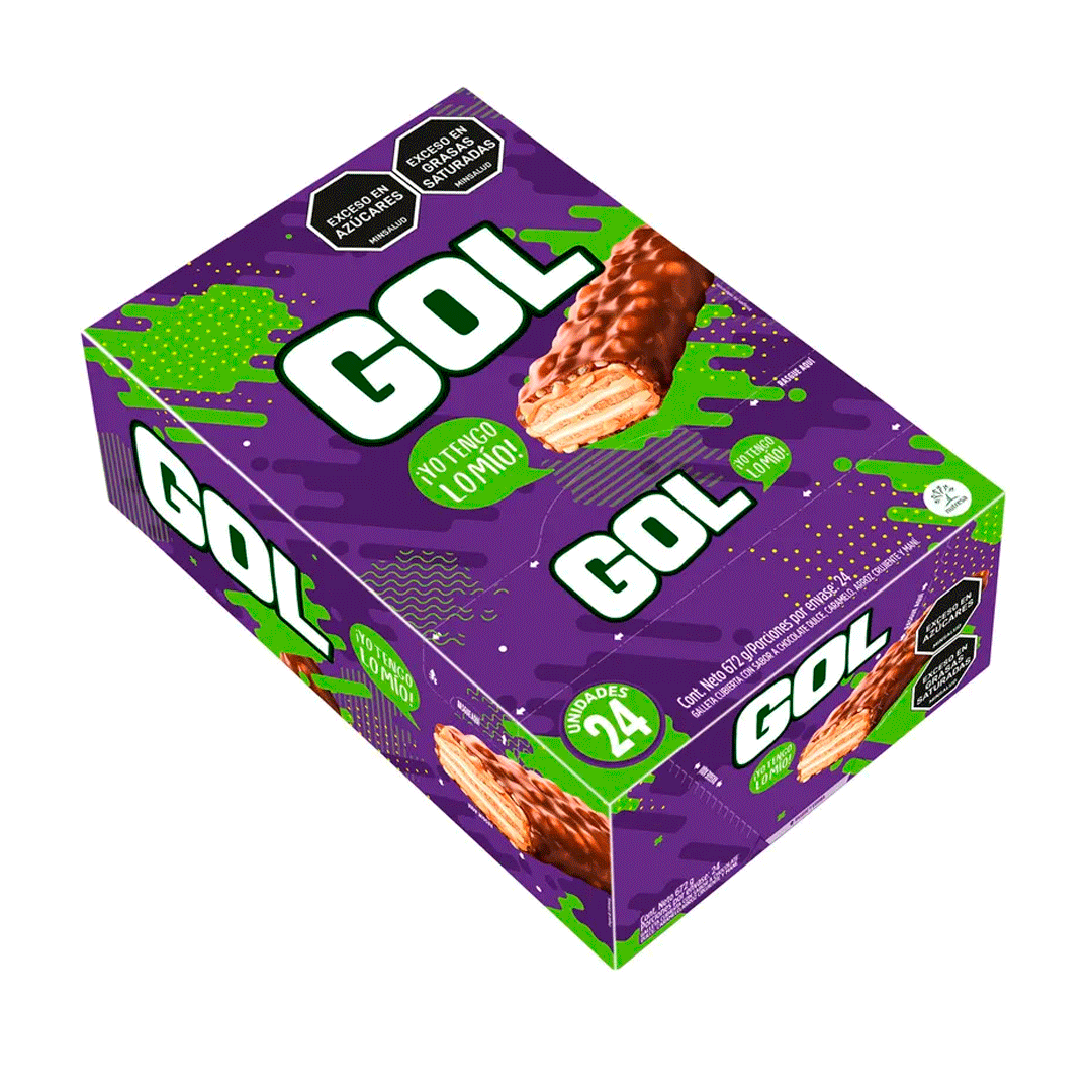 Chocolatina Gol (672 Gr)