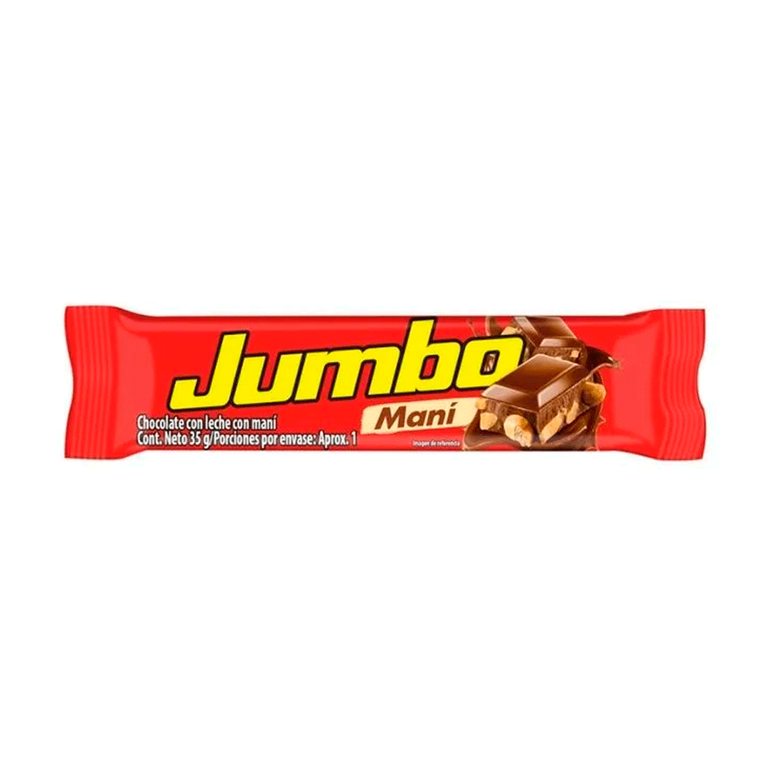 Chocolatina Jumbo Mani Und(35g)