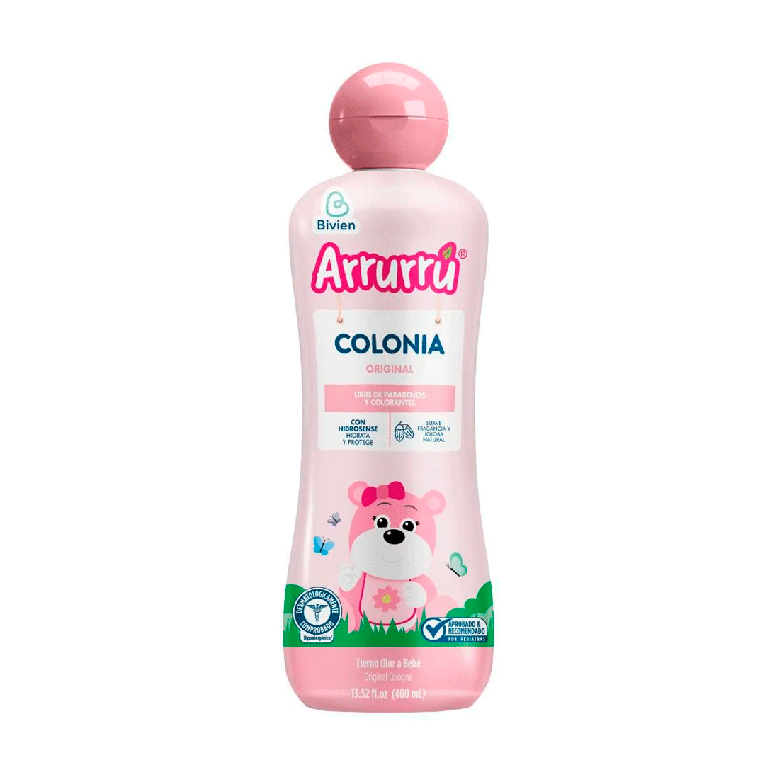 Colonias De Bebe Arrurru Original Bebes (400 Ml)