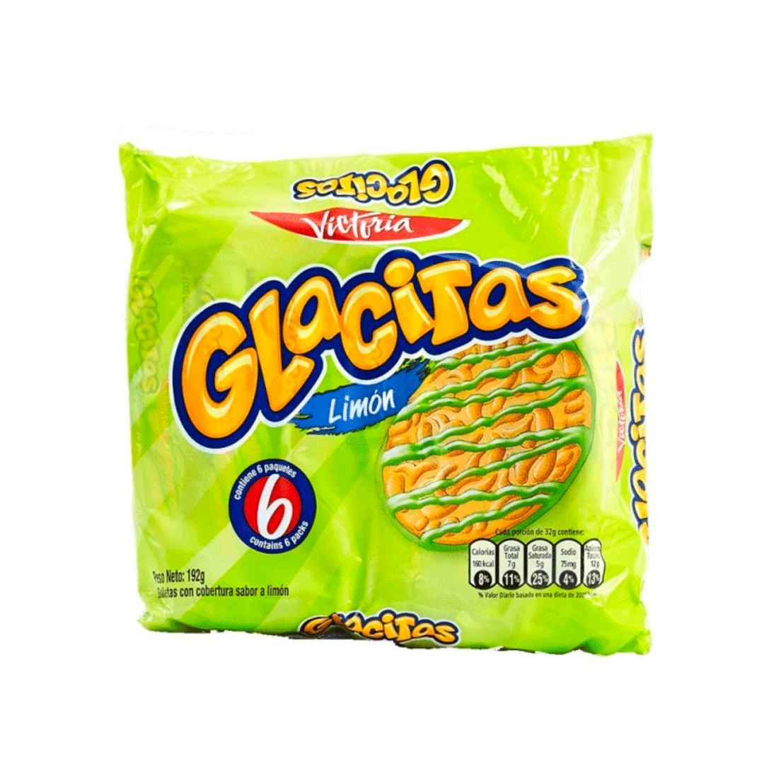 Galleta Glaciated De Limon X6 (32g)