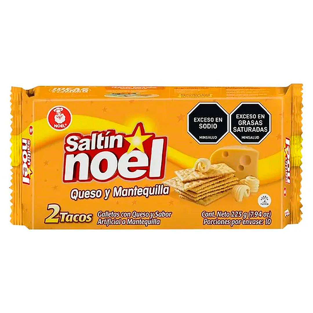 Galletas Saltin Noel Queso Mantequilla X2 Tacos (276 Gr)