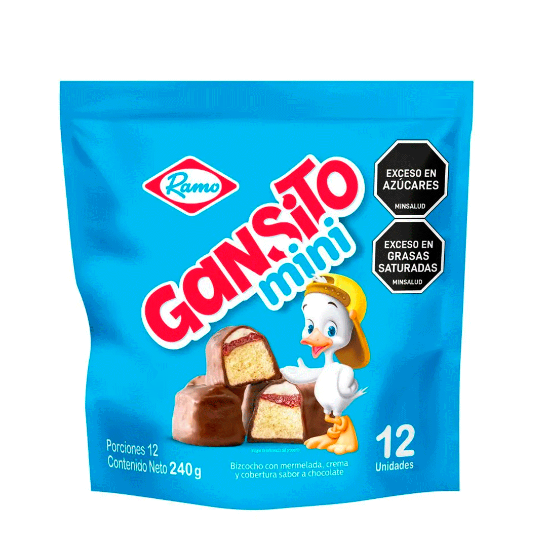 Gansito Mini Gansito X12und (240 Gr)
