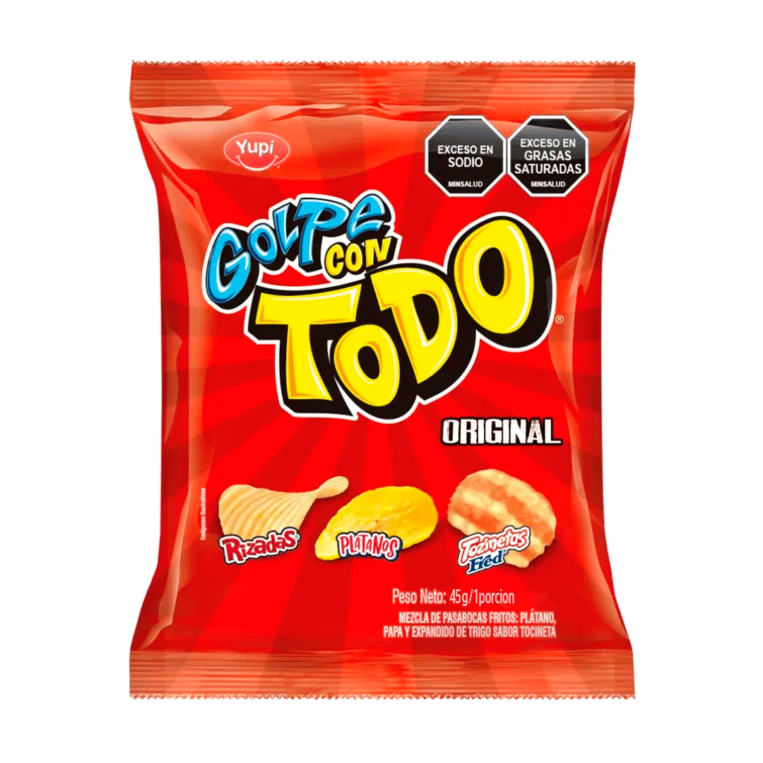 Golpe Con Todo Original (45g)