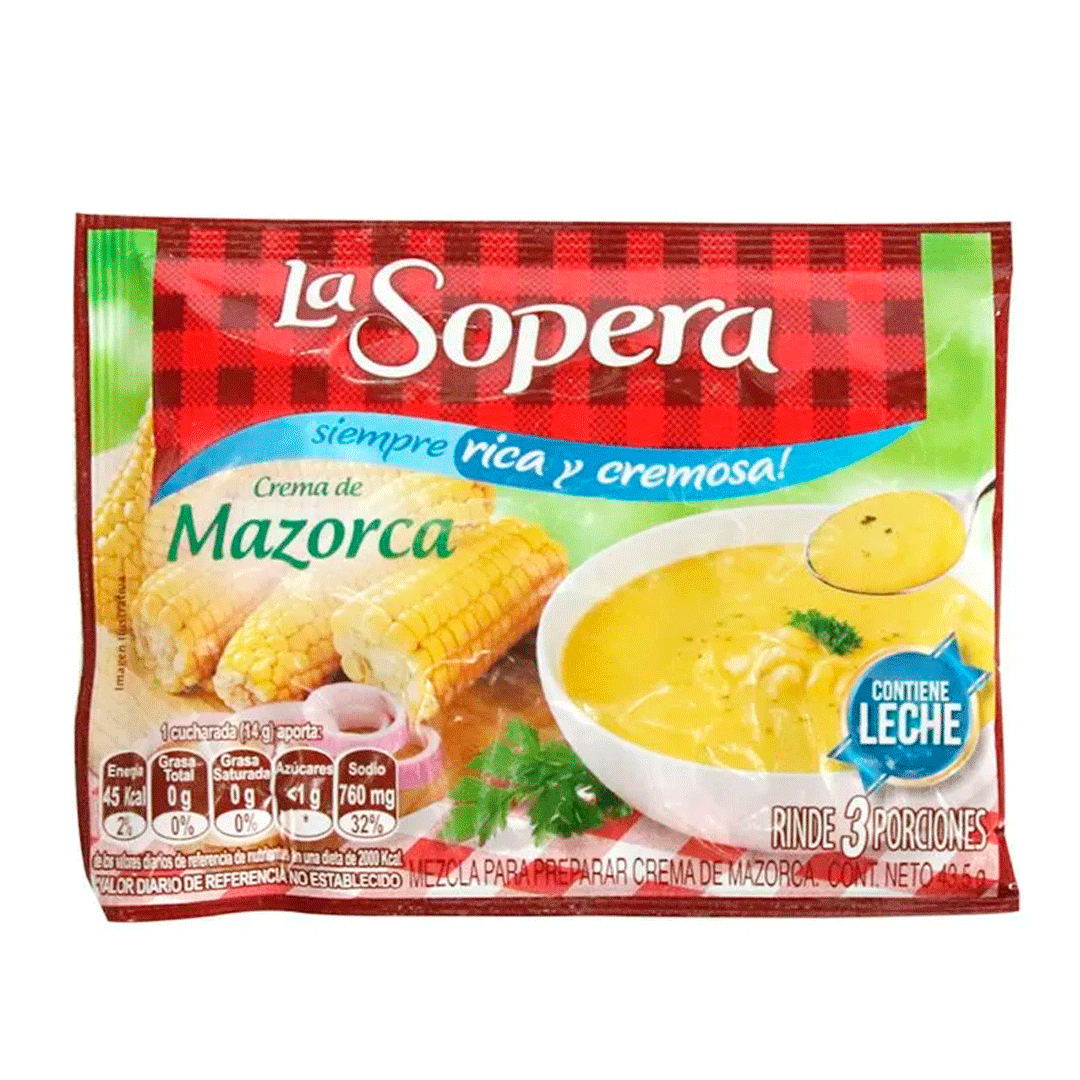 La Sopera Crema De Mazorca