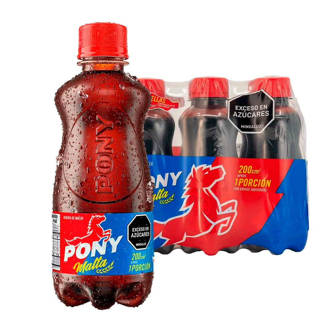 Malta Pony Malta Botella Pet X6und (1200 Ml)