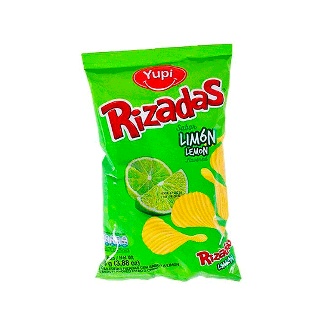 Papas Rizadas Sabor A Limón 36g