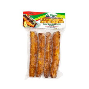 Platano Maduro Entero Horneado