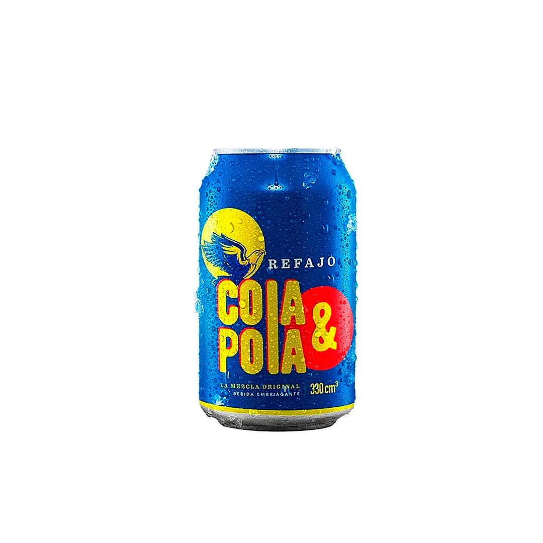 Refajo Cola Y Pola Lata Und (330 Ml)