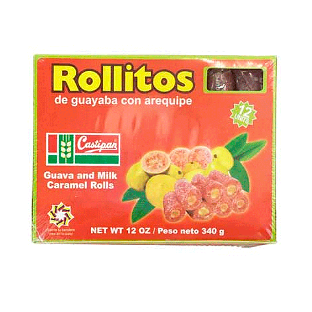 Rollitos De Guayaba Con Arequipe X12(340g)