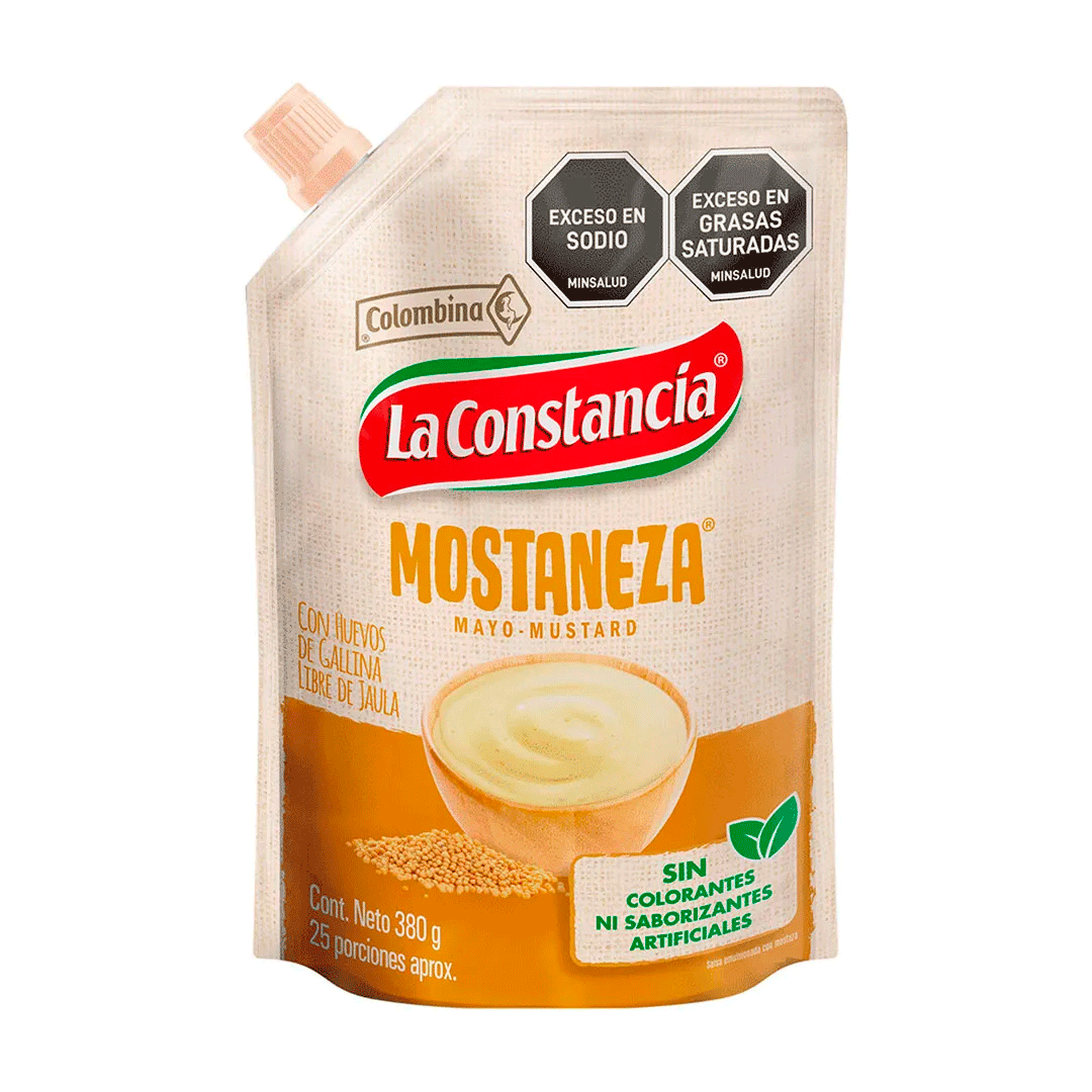 Salsa La Constancia Mostaneza De Ajo (190 Gr)