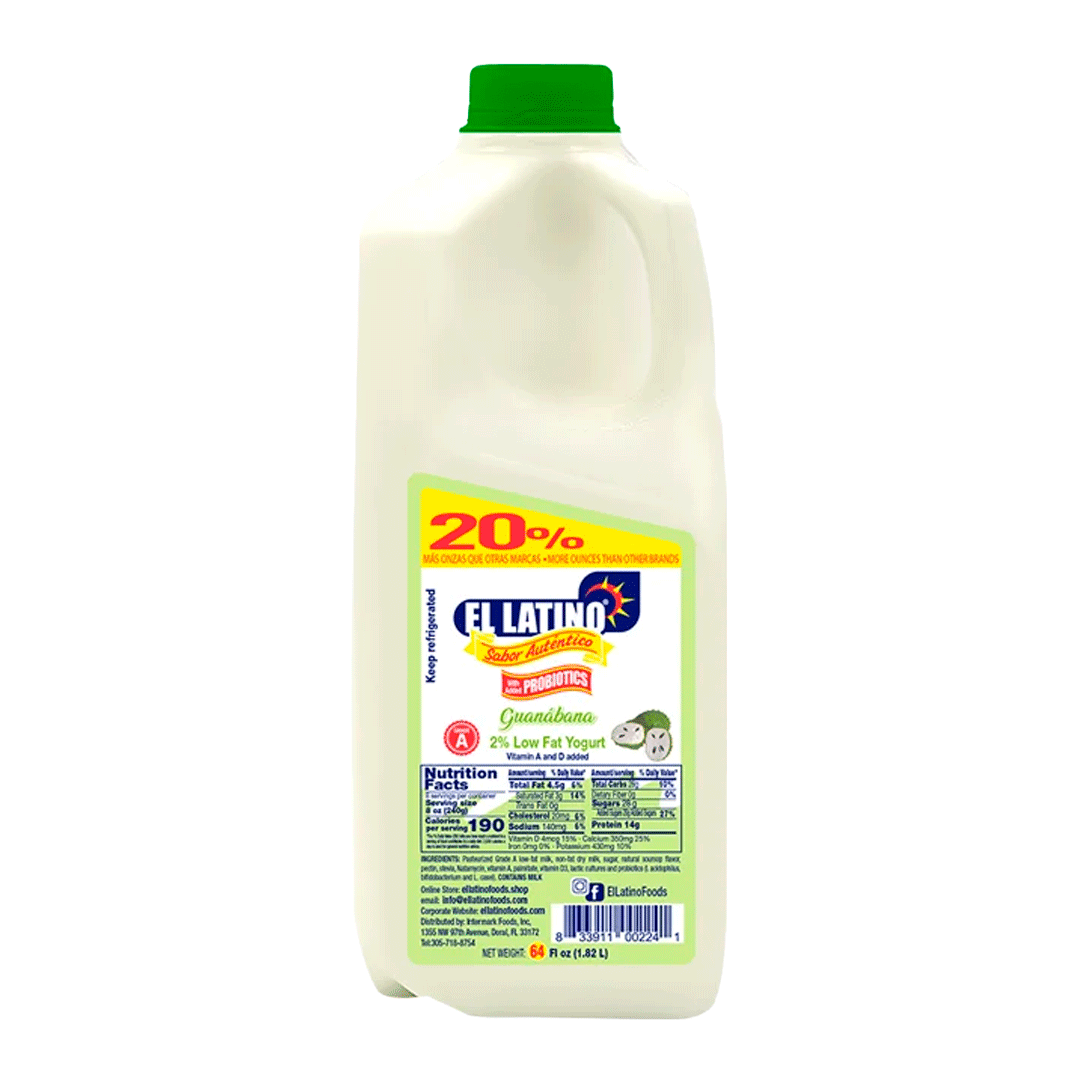 Yogurt De Guanabana Con Probioticos